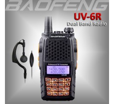 BAOFENG UV-6R Dual Band UHF/VHF Ham Radio 136-174/400-520Mhz Walkie Talkie (2017 Version)